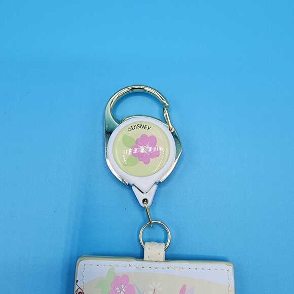 Loungefly Disney Bambi Thumper Floral Spring Retractable Lanyard ID Holder NEW - Picture 3 of 12